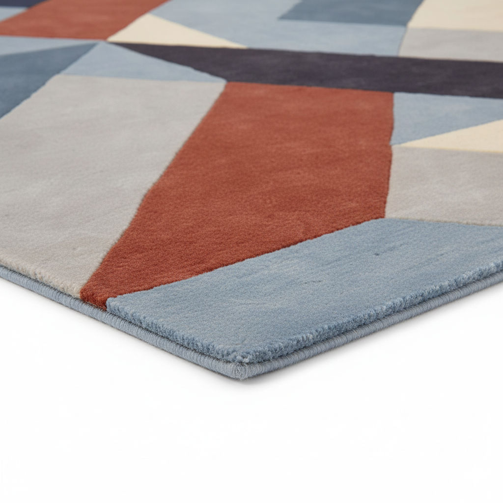 TOR - Hand Tufted Geometric Carpet